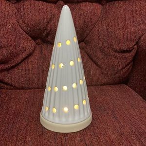 New Light Up Ceramic Christmas Tree Decor